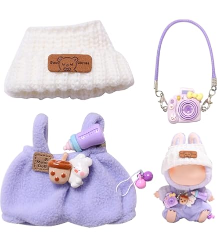 Vêtements Pour Poupée 17 Cm – Habits Labu, Accessoires De Mode Pour Poupées Et Peluches