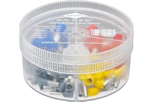 KNIPEX Sortimentslådor med isolerade ändhylsor 4 delar, 97 99 907