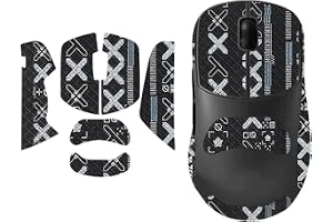 XHZaoan Mouse Grip Anti-Slip Tape Set for Fnatic X Lamzu THORN | Professional Mice Upgrade Kit Sweat-Resistant Cuttable Self-Adhesive Gaming Accessory Easy to Use, Mouse Not Included