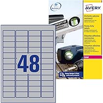 Avery White Heavy Duty Labels-99.1x38.1mm 14UP-350 Labels-25 Sheets - View #11