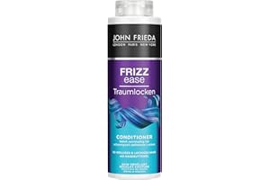 John Frieda Traumlocks Conditioner – korzystny rozmiar: 500 ml – seria Frizz Ease – typ włosów: kręcone, falowane, niesforne – rozmiar szafki