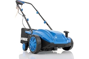 Hyundai Spazzola artificiale elettrica della spazzatrice dell'erba e del prato inglese di 1500W 32cm