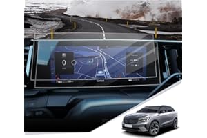 GIUD 12,3 Pouces Renault Megane E-Tech Electric 2022 2023 Protecteur d’écran de Navigation, Film de Protection Nanométrique, 6H Anti-Rayures, Megane E-Tech Accessoires (2 Pièces)