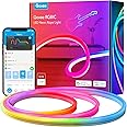 Govee Neon Strisica LED 3m, RGBIC Luci LED a Muro con Multiforme DIY, Sync di Musica, Controllo App et Vocale tramite WiFi e 