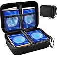 LUFEIS Playing Card Case, Travel Carrying Case for Card Games, Holds Up to 400 Cards, Trading Card Storage Box fits TCG Cards, Hard Travel Case for Skyjo, Compatible with PM Trading Cards