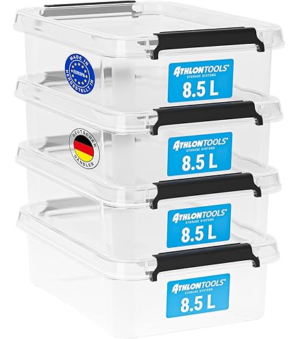 ORTHEX SmartStore Home Lot De 3 Boîtes De 10 Boîtes 8 L