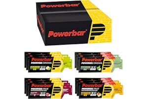 Powerbar PowerGel Multiflavour Box - 12x41g - Gels énergétiques High Carb + C2MAX + sodium