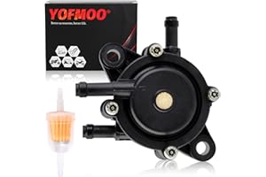 YOFMOO Fuel Pump for Kawasaki Mule 600 610 SX KAF400 FH500V FH580V FX850V FD731V FH721D FH721V FH680V FX730V FH661V FH641V FX801V FH770D FH601V FH430V 15HP-25HP 49040-7001 2075 0769 0801