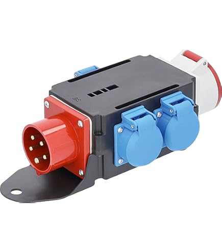 Brennenstuhl Verdeelblok / Stroomverdeler 16A Met 2m Neopreen Kabel H07rn F 4007123667604