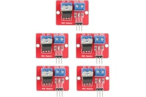 Oumefar 5pcs MOSFET Driver Module 3.3V/5V PWM Output Driver Board Module 0-24V PWM Driver Control Panel for MCU ARM