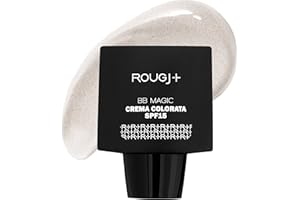 Rougj BB Magic SPF 15 - Crema Colorata Con Acido Ialuronico E Diamond Powder Uniforma Il Tono Idrata Protegge Dai Raggi UV Texture Leggera Auto Adattiva 25 ml - Made In Italy