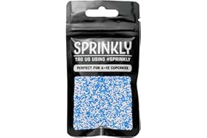 SPRINKLY - Matt 100's & 1000's - Blue & White - 30g