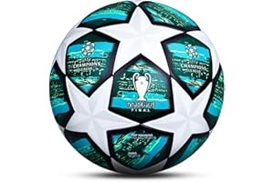LDLXDR Ballons Match Football- Ballon d'entraînement Toutes Les Tailles 5 4 Match Officiel Adultes Junior Football Futsal
