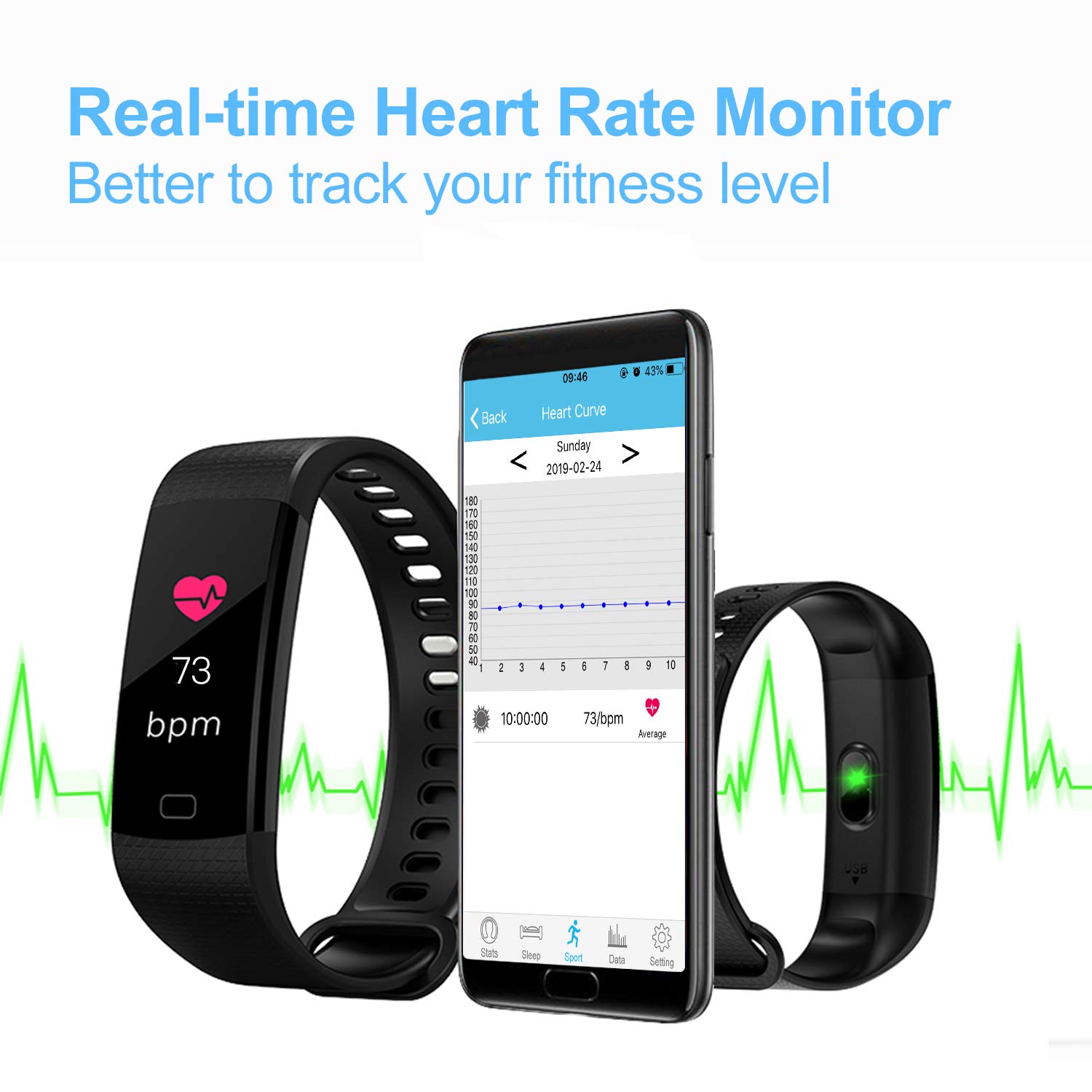 aipker fitness tracker