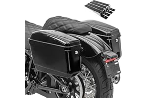 Chopper Seitenkoffer Craftride Nevada je 20l + Haltesatz