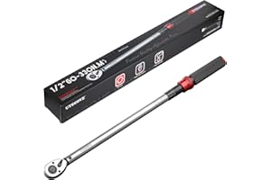 UYECOVE 1/2 inch Drive Click Torque Wrench, 60-330NM/44.3-243.5FT.LB, Torque Wrench 1/2", Dual-Direction Click Torque Wrench for Car, Trucks, Lorry with Storage Case