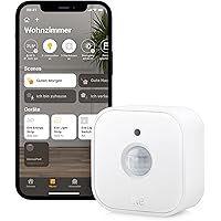Eve Motion (HomeKit) - Smarter Bewegungssensor mit Lichtsensor, IPX3-Wasserbeständigkeit, Mitteilungen, automatische Aktivier
