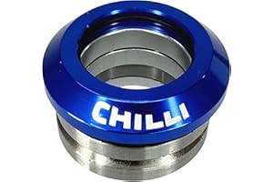 F26 Chilli Pro Stunt-Scooter I BMX Standard I Tall para Reaper IHC Spider I Full Intergrated 1-1/8 pulgadas Juego de dirección I Pedal Roller I Auriculares I Rodamientos