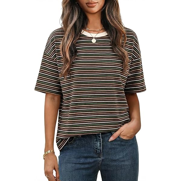 Wayleb T-shirt voor dames, zomer, ronde hals, bovendeel met kapmouwen, basic shirt, elegant T-shirt, casual, blouse, vrije tijd, casual top, S-XXL, zwart, S