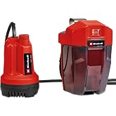 Einhell Ak&uuml;l&uuml; Dalgı&ccedil; Pompa - Temiz Su GE-SP 18 Li-Solo Power X-Change (Lityum-İyon, 18 V, Maks. 8 m Y&uuml;kselme, Maks. 5000 L/Sa