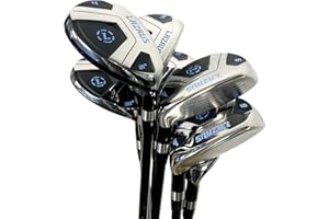 LAZRUS GOLF Premium Hybrid Golf Clubs for Men - 2,3,4,5,6,7,8,9,PW Right Hand & Left Hand Single Club, Regular Flex