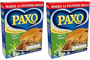 Sage & Onion Stuffing Mix Salbei-Zwiebel Fertigmischung für Knödel 2x 170g – importiert von Shestore24