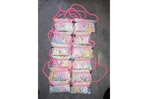 Navratri Kanya Pujan Gift Set of 12 Packs Navratri Gift Set for Kanjak Kanya Puja Shringar Kit Combo Pack of Hand Bags Purses for Durga Puja Ashtami Navratre Kanya Pujan Gift Items for Girls (Purse)