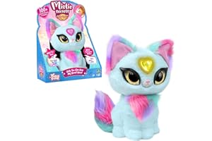 Mistie Secrets, Peluche Interactive avec Fonctions électroniques, Parle en français, Toi Seul Peut Entendre Ses Secrets, Coeur Magique, Modèle Skye, pour Les Enfants dès 4 Ans, MY0003