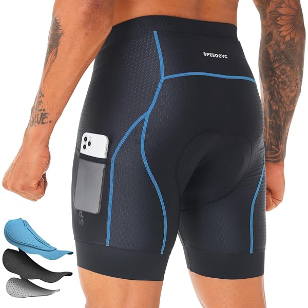 Short De Cyclisme Pour Femme Avec Rembourrage En Gel 4D Et Poches
