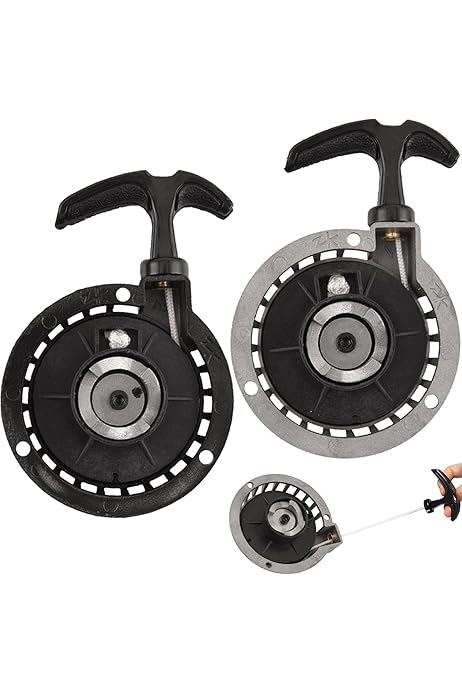 Accensione A Strappo Per Mini Moto 47-49cc 2 Tempi - Ricambio Per Dirt Quad E Minicross, Nero - Foto 3