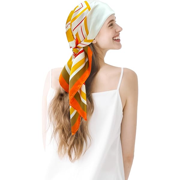 Lorenzo Cana Sciarpa di seta da donna in tessuto con sottili strisce di raso, fazzoletto leggero, foulard in 100% seta, 50 cm x 190 cm – 89102, grigio., 55 cm x 190 cm