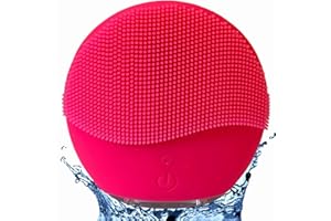 BIOSIDE ITALIA BIOSIDE Spazzola Pulizia Viso Silicone, Impermeabile, Ricaricabile USB, Detergente Massaggio Viso e Corpo Morbido Esfoliante Rimozione Punti Neri a 3 Velocità