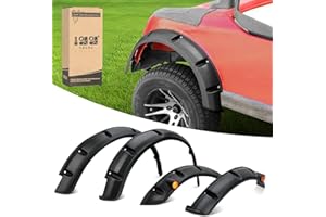‎10L0L 10L0L Golfwagen vorne hinten Kotflügelverbreiterungen für EZGO RXV 2008–2015, mit Edelstahlschrauben, 4er-Set (nicht für modifizierte Modelle geeignet)