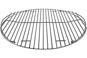 ACTIVA Runder Grillrost Massiver Grill Rost Verchromt Durchmesser ∅ 45 cm