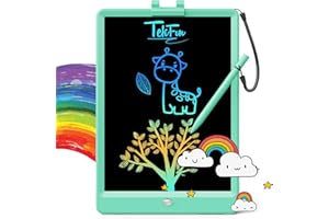 TEKFUN giocattoli per bambini di 3 4 5 6 7 anni,tavola da disegno per bambini da 8,5 pollici,giocattoli per ragazzi e ragazze,regali di compleanno per ragazzi e ragazze, regali di NataleL(Verde)