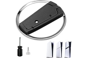 FLYGRRIV Vertikaler Standfuß für PS5/PS5 Pro/PS5 Slim – Vertikaler Ständer mit Schraubendreher für Konsole, Stabiler Halter mit Kompatibilität für PlayStation 5, Platzsparend - Einfache Montage