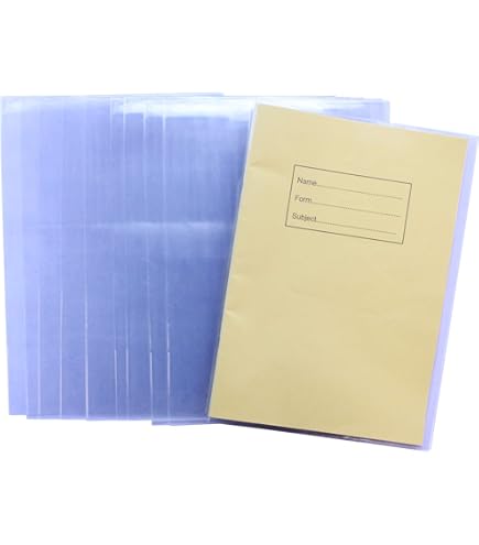 Agoer 30 Buste Per Quaderni Trasparenti Formato A4, Flessibili E - Foto 4