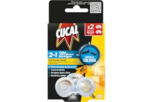 Cucal Insecticida Trampa Hormigas (2 trampas), ataca la colonia, hasta 3 meses de eficacia, máximo poder de atracción, 2 Unidad (Paquete de 1)