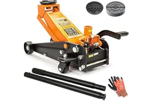 AUTOGLYM Mar- Pol Wagenheber 3T Hubhöhe 130-490 mm Rangierwagenheber Heber SN3028, kompatible mit Auto