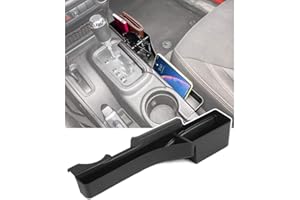 CKPEOR Vano portaoggetti Lato passeggero Vassoio portaoggetti Lato Console Vano portaoggetti Lato passeggero per Jeep Wrangler JK JKU 2011-2018