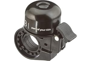 BBB BBB-11 Sonnette de vélo avec Pince et Son Net pour Guidon de vélo de Route et de Course