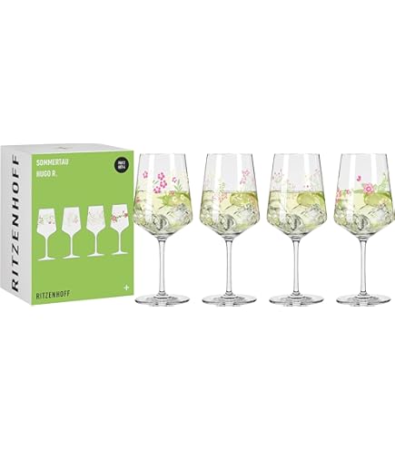 Ritzenhoff 6041005 – Set of 2 aperitif glasses 500 ml – summer rosé
