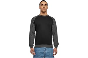 Urban Classics Bluza sportowa Mężczyźni 2-tonowy kołnierz Raglan (1 w zestawie)