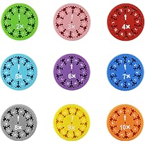 12 Stück Spiel-Spinner, 7,2 Cm, 4 Farben – Vielseitiges Pfeil-Zeiger-Spielzeug Für Brettspiele, Party & Klassenzimmer