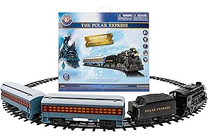 Lionel The Polar Express Model Train Set with Track | Berkshire-Style Ready to Run with Lights, Sound Effects and Remote Multicolour