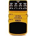 Behringer ULTRA CHORUS UC200 Ultimate Stereo Chorus Effects Pedal, Yellow