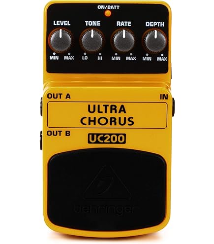 Pedal De Efeito Tc Electronic Afterglow Chorus Amarelo | Frete grátis
