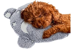 QIANYU Pillow for Cats Puppy Dog Neck Pillow Soft Pet Calming Toy U-Shaped Small Dogs Pillows Fluffy Half Donut Cuddler Noctilucent Cat Bed Pillows Accessories for Indoor Pet Joint Relief Sleep Improve