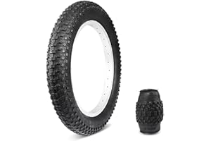 GRELiving 16x3.0/20x3.0 E-Bike Tyre Foldable Fat Bike Tyre 76-305/406 Bicycle Tires 35 P.S.I for E-Bike/City Bike/Kids Bike