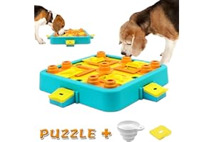 WOOWAIR Juguetes Inteligencia Perros Juguetes Rompecabezas para Perros Dispensador Interactivo de Recompensas Juego Perro Mejora IQ Inteligencia Juegos para Perros para la Mayoría de Los Perros
